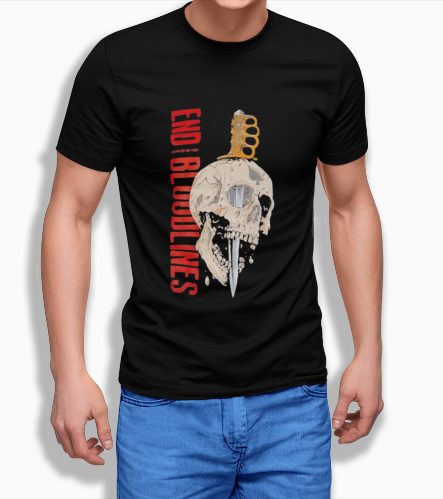 End Bloodlines Skull Dagger T-Shirt