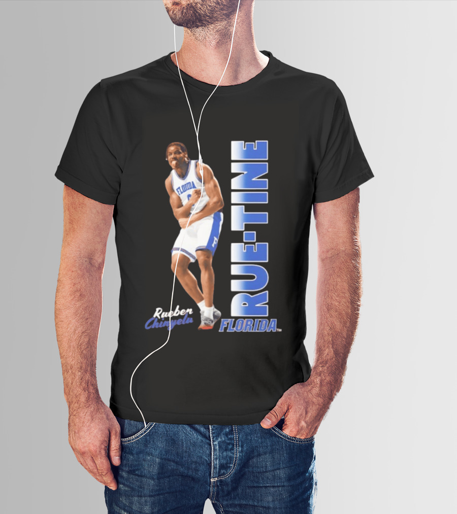 Rueben Chinyelu Florida Gators Rue Tine Basketball T-Shirt
