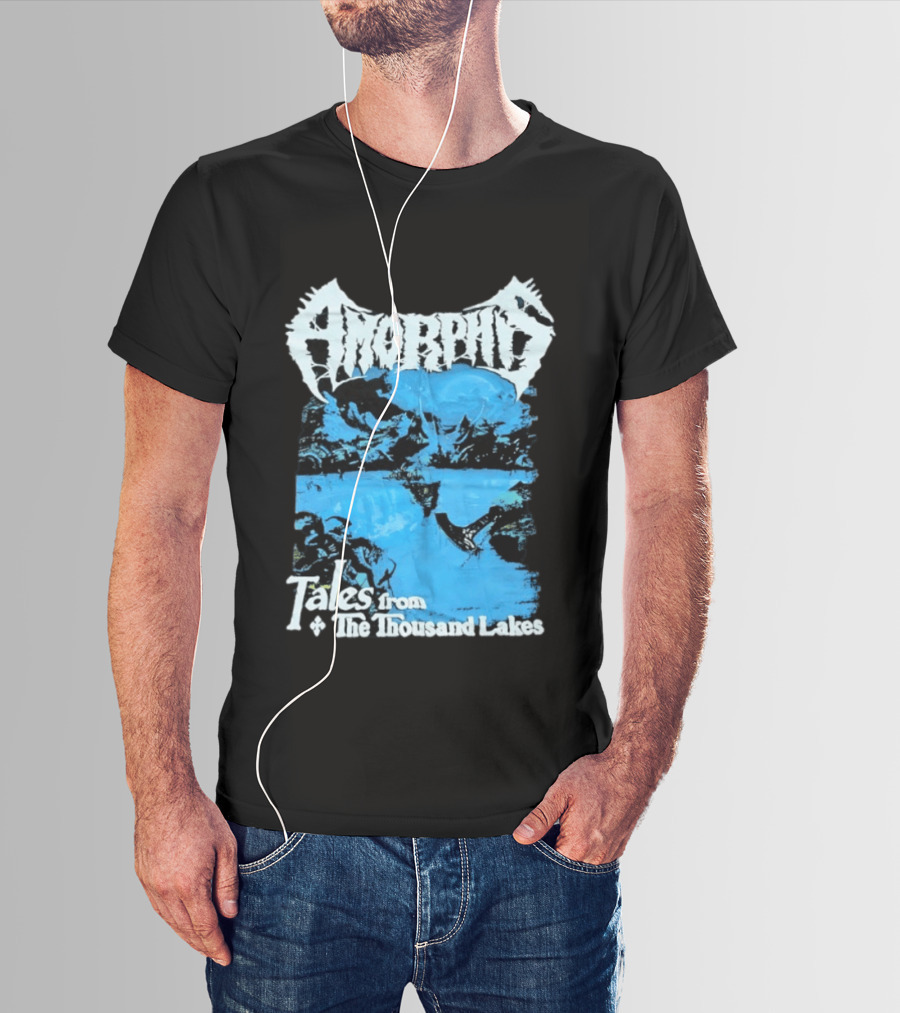 Amorphis Tales From The Thousand Lakes Scenic Landscape T-Shirt