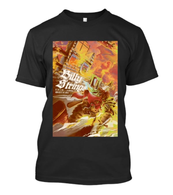 Billy Strings Bridgestone Arena Nashville TN February 20 2026 Castle Fire Fantasy T-Shirt