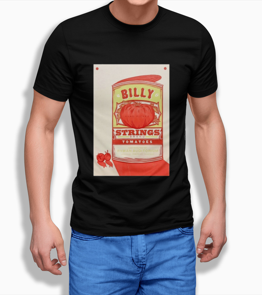 Billy Strings Hand Picked Tomatoes Ryman Auditorium February 22 2026 Nashville T-Shirt