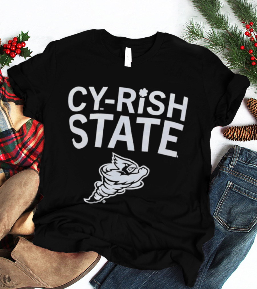 Cy Rish State St Patrick's Day Iowa State Cyclones T-Shirt