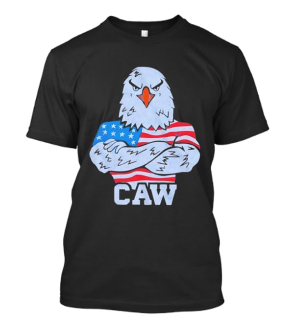Eagle Caw American Flag Stars And Stripes T-Shirt