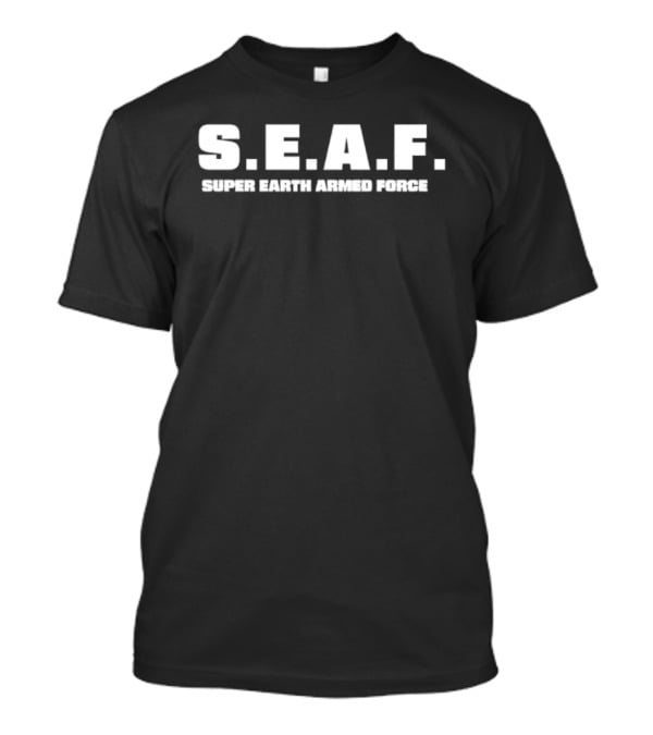 S.E.A.F. Super Earth Armed Forces T-Shirt