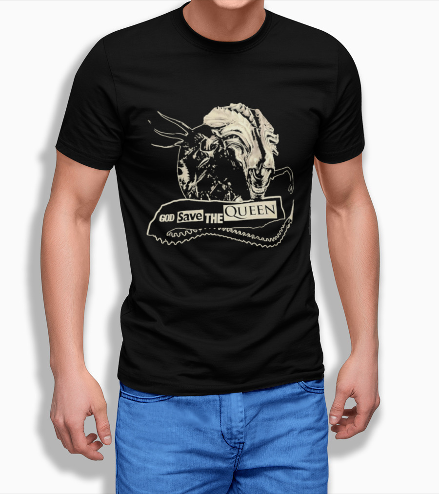 God Save The Alien Queen T-Shirt