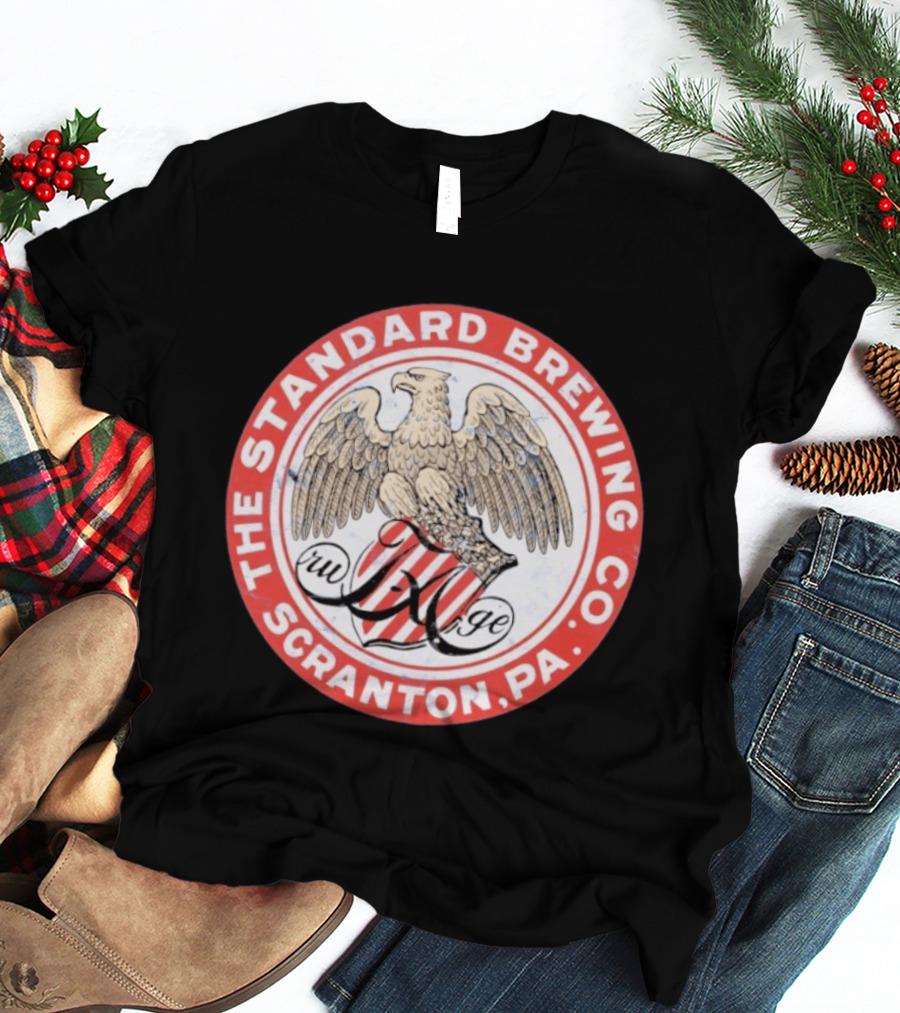 The Standard Brewing Co. Scranton PA Eagle T-Shirt