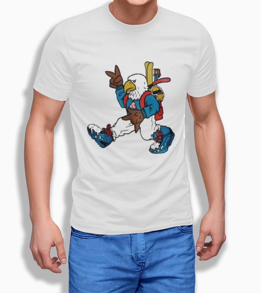 Brock Nelson Free Bird Hiking Eagle Adventure T-Shirt