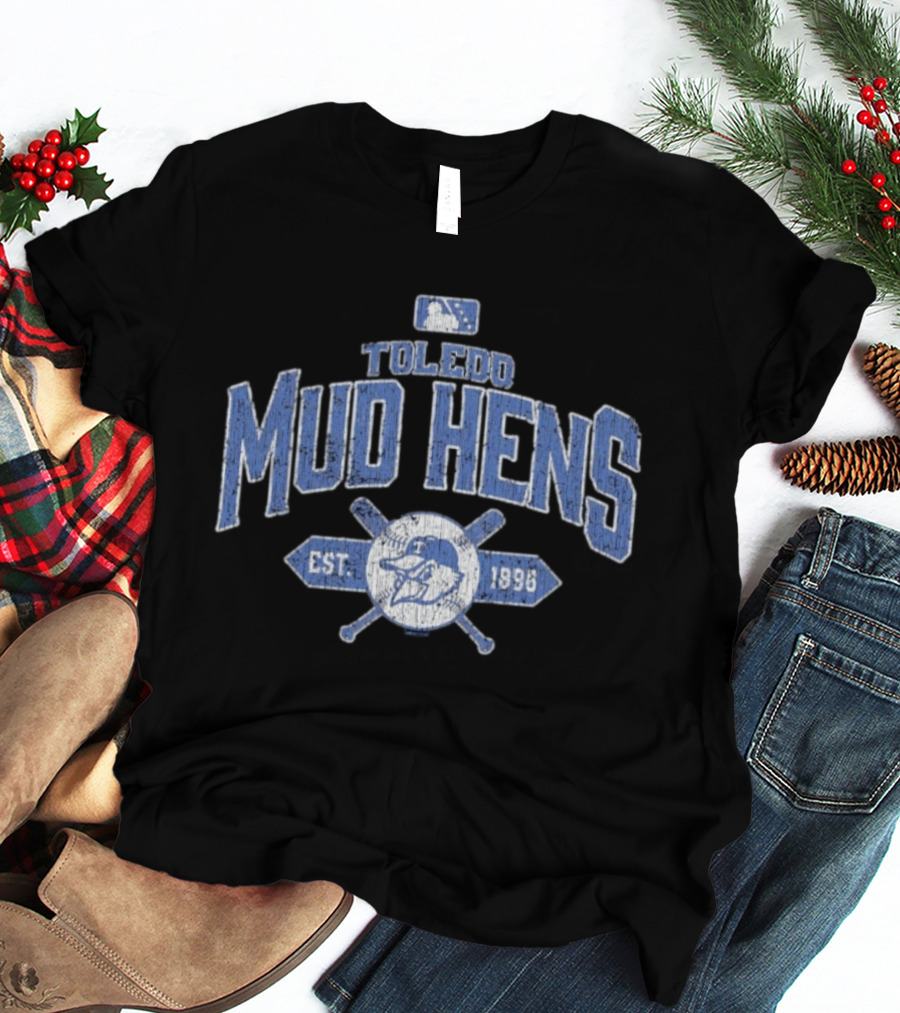 Toledo Mud Hens Est 1896 Baseball Emblem MLB T-Shirt