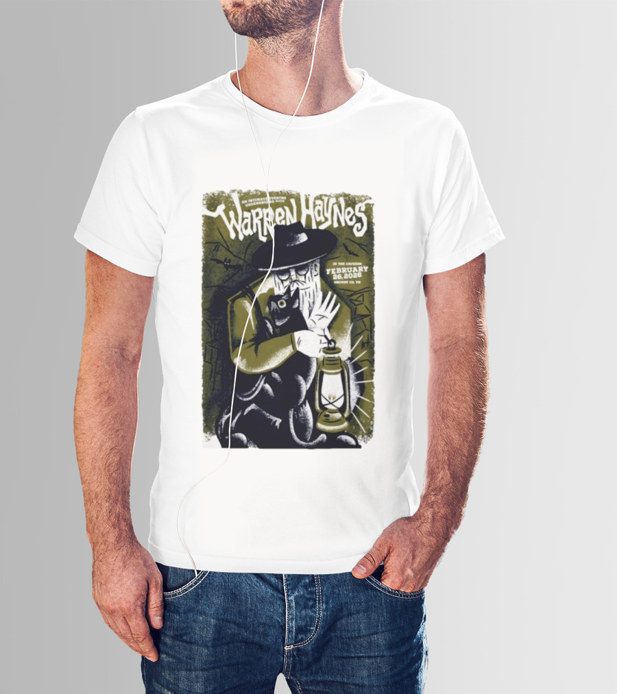 Warren Haynes An Intimate Evening February 26 2026 Grundy County TN Lantern T-Shirt