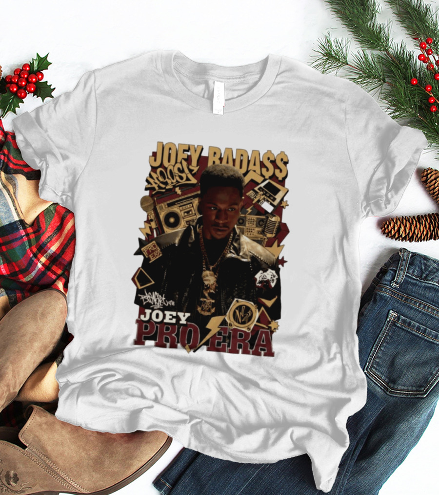 Joey Badass Pro Era Hip Hop Retro Style Collage T-Shirt