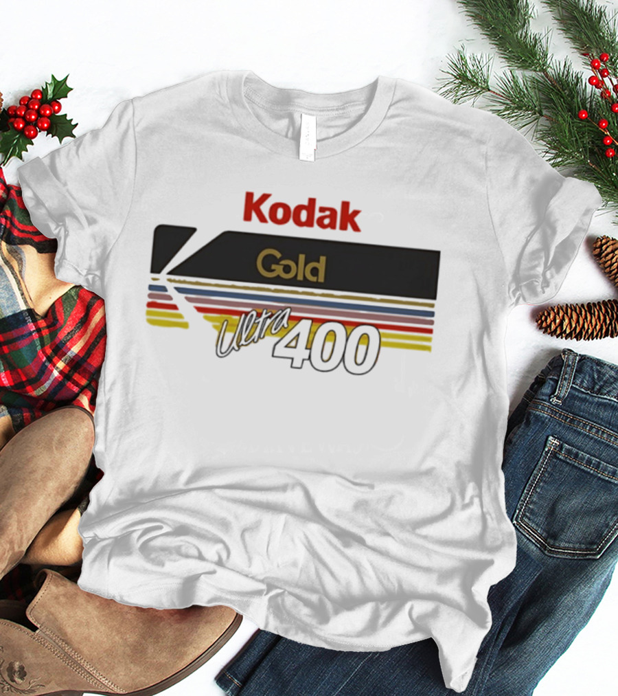 Kodak Gold Ultra 400 Vintage Camera Film T-Shirt