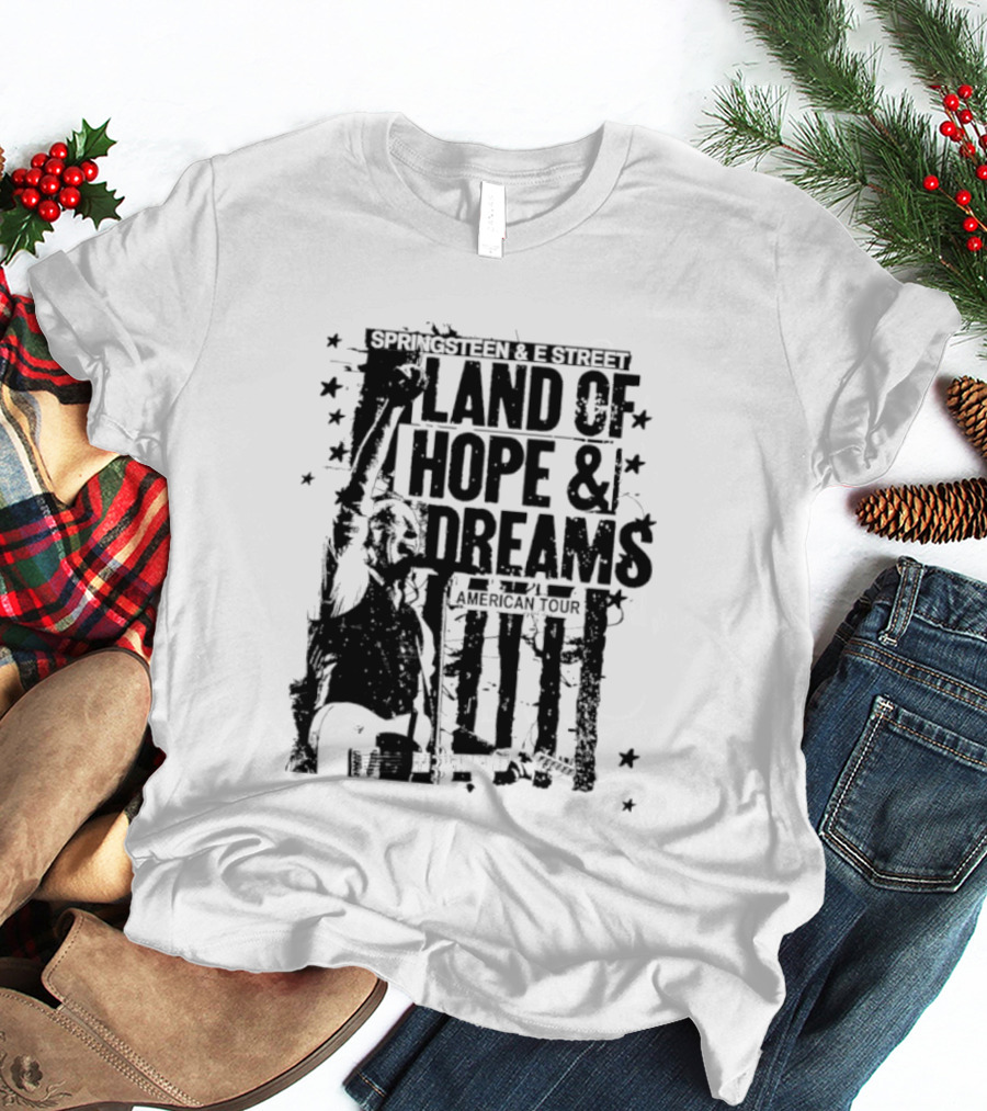 Springsteen E Street Land Of Hope And Dreams American Tour 2026 T-Shirt