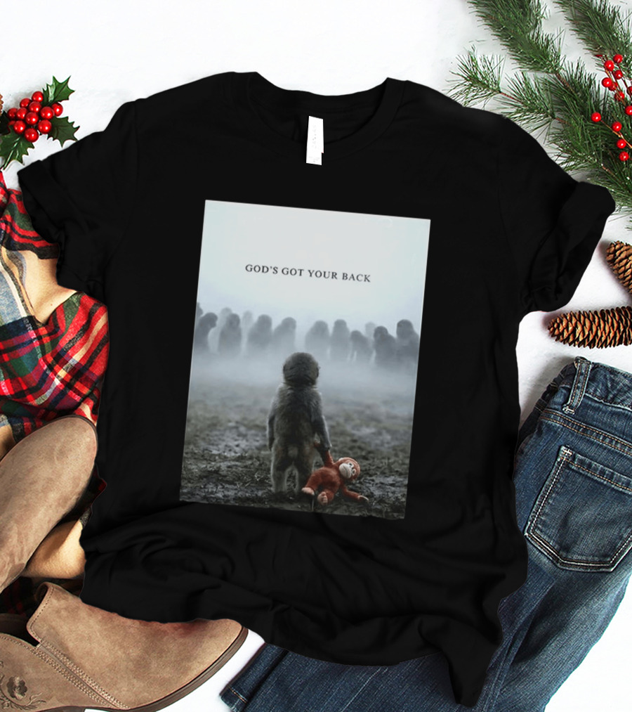 God's Got Your Back Monkey At Dawn T-Shirt