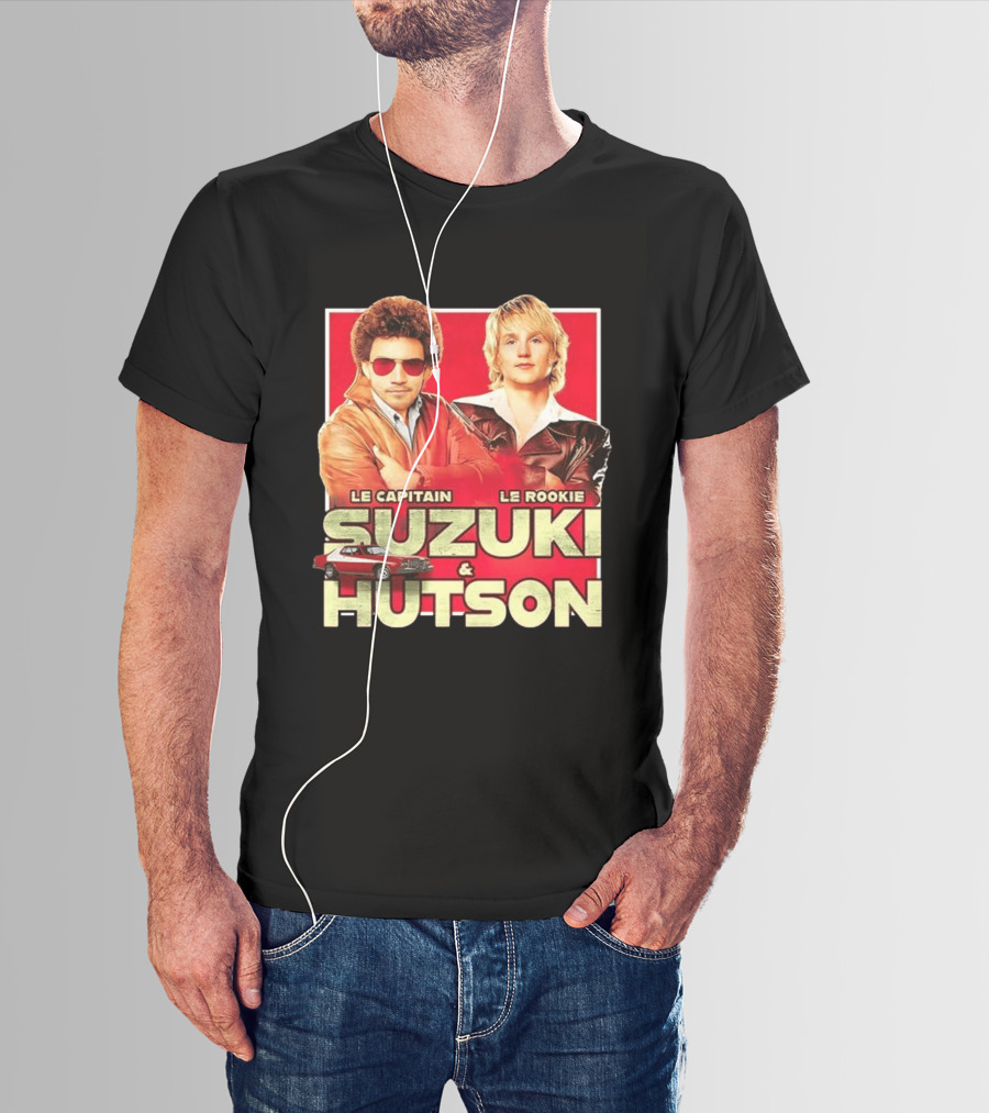 Le Capitan Le Rookie Suzuki & Hutson Starsky And Hutch Remix T-Shirt