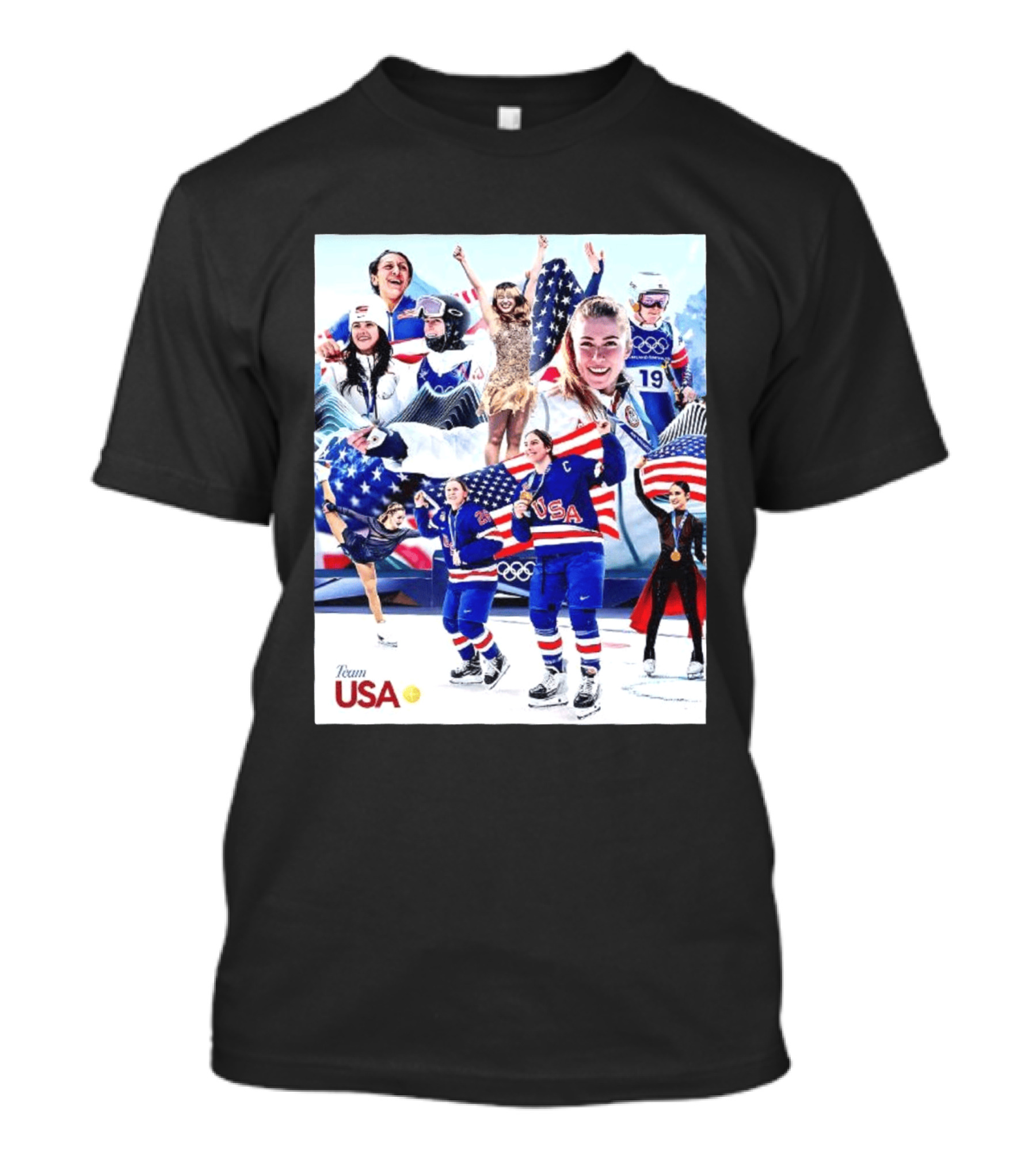 Team USA Dominated Winter Olympics Triumph T-Shirt