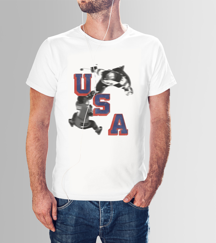 USA Hockey Gold Celebration With Secretary Of Defense Olympic 2026 T-Shirt