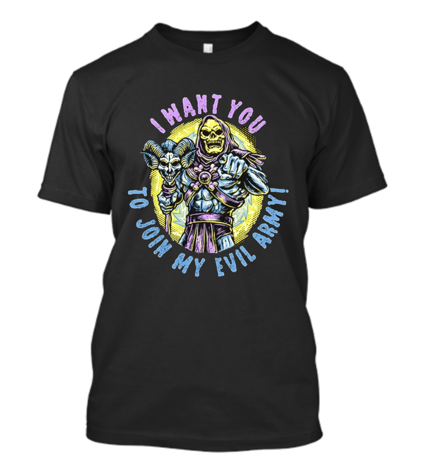 Skeletor I Want You To Join My Evil Army Masters Of The Universe T-Shirt