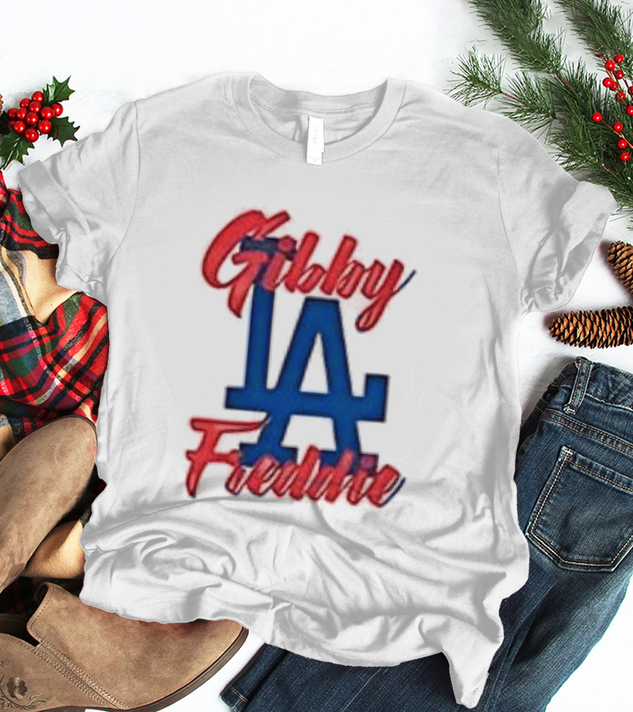 Gibby Freddie LA Dodgers T-Shirt