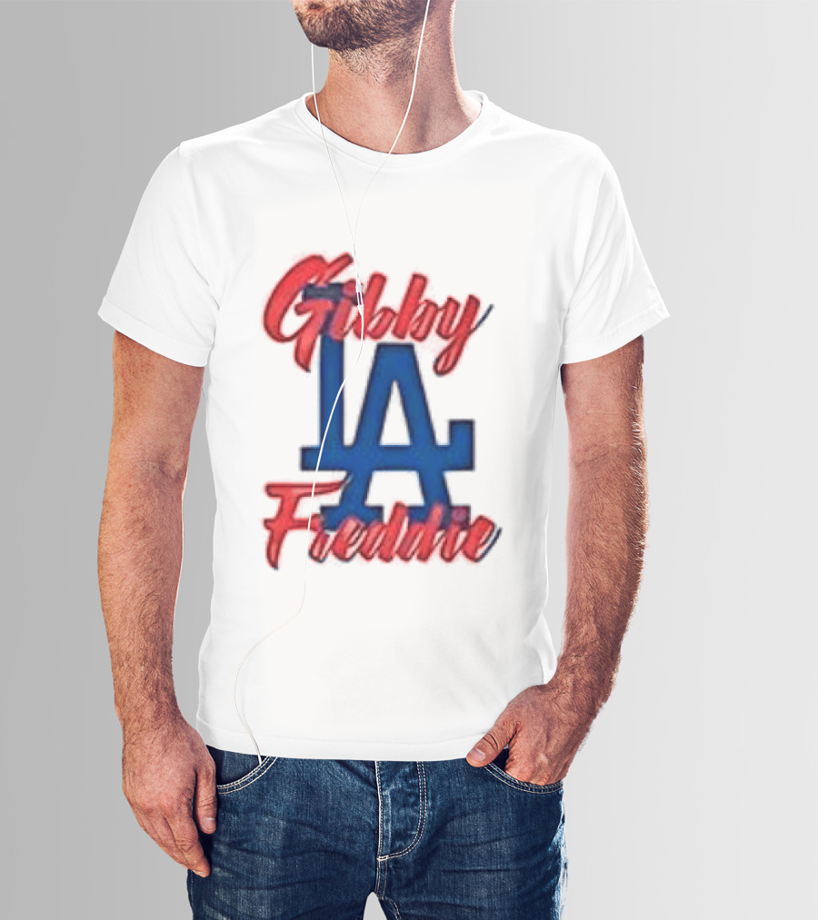 Gibby Freddie LA Dodgers T-Shirt