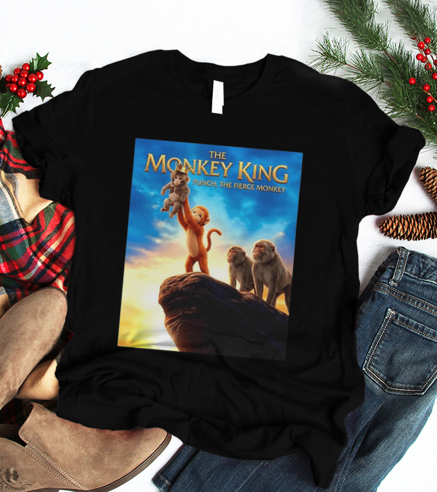 The Monkey King Punch The Fierce Monkey Epic Adventure T-Shirt