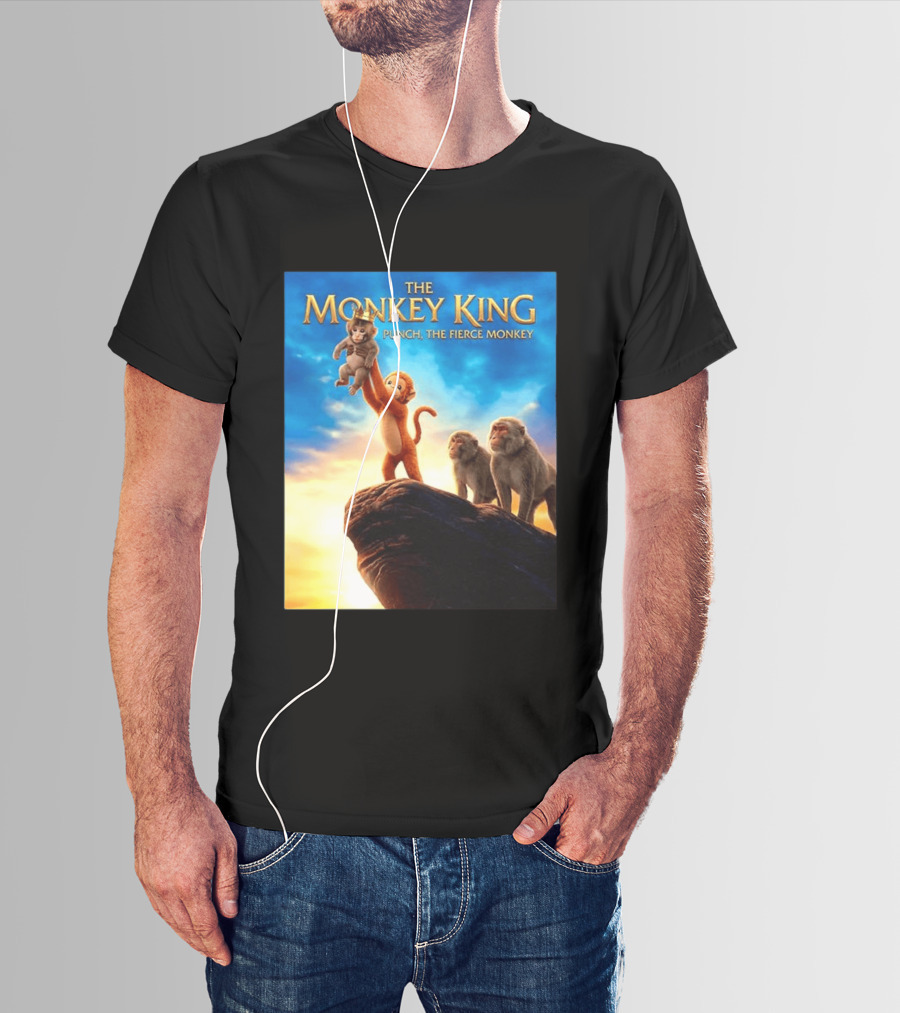 The Monkey King Punch The Fierce Monkey Epic Adventure T-Shirt