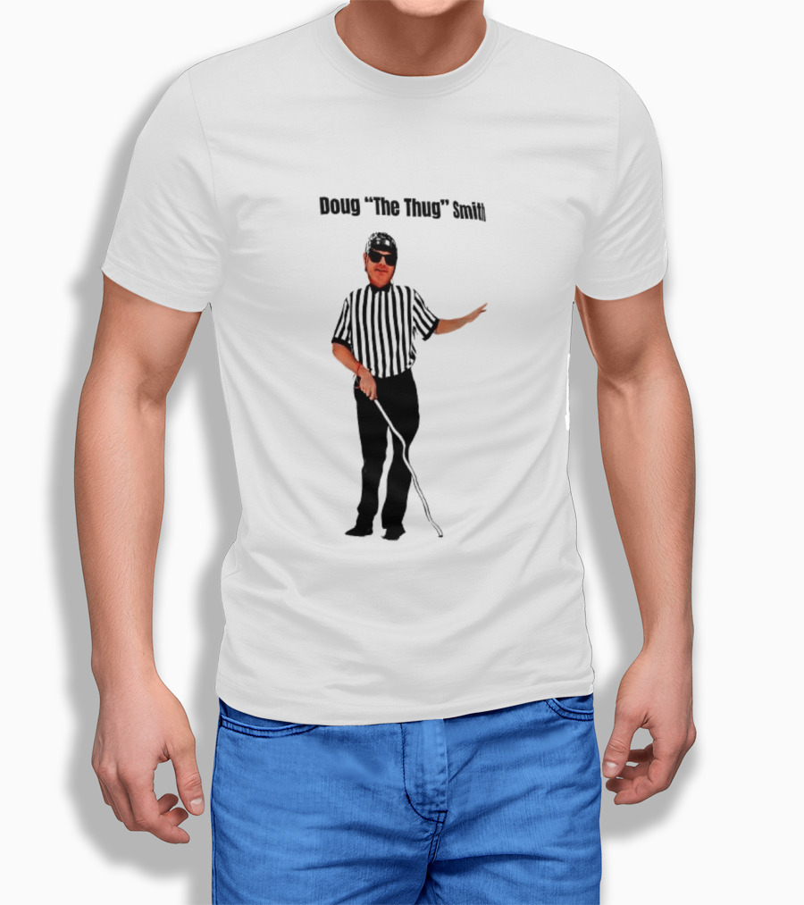 BOSS "The Thug" Smith Referee Costume T-Shirt
