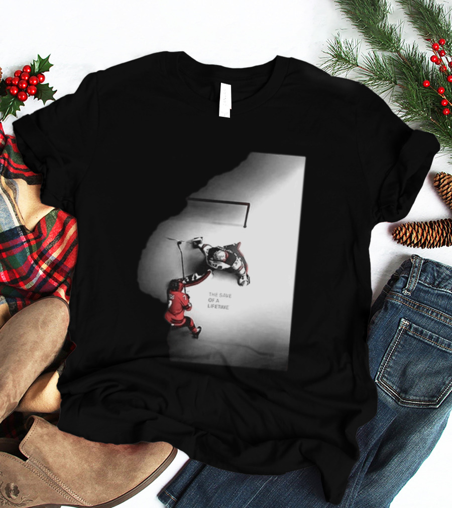 The Save Of A Lifetime Ice Hockey USA Olympics T-Shirt