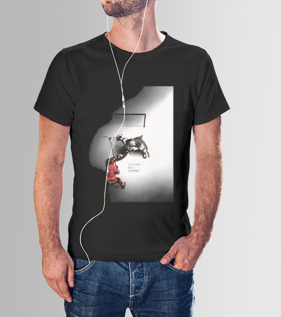 The Save Of A Lifetime Ice Hockey USA Olympics T-Shirt