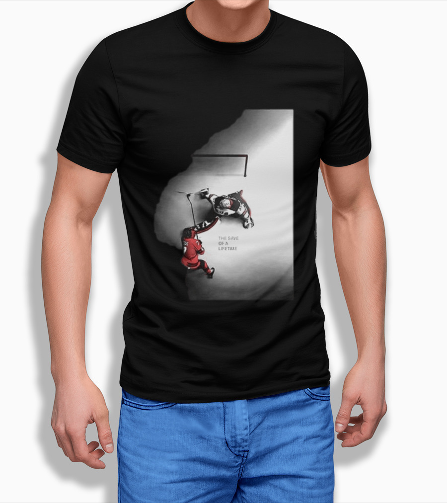 The Save Of A Lifetime Ice Hockey USA Olympics T-Shirt