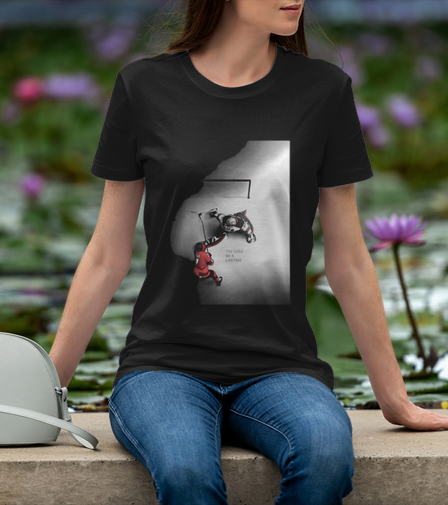 The Save Of A Lifetime Ice Hockey USA Olympics T-Shirt