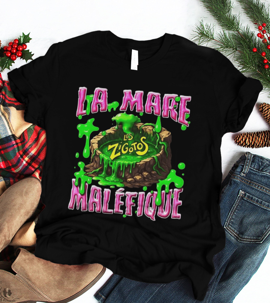 Les Zigotos La Mare Maléfique Green Goo Pit T-Shirt