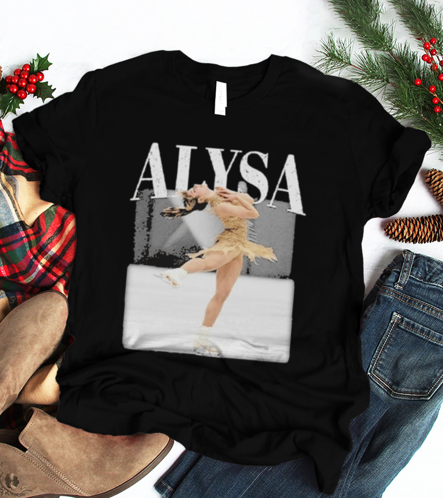 Alysa USA Skating Performance Frozen Moment T-Shirt