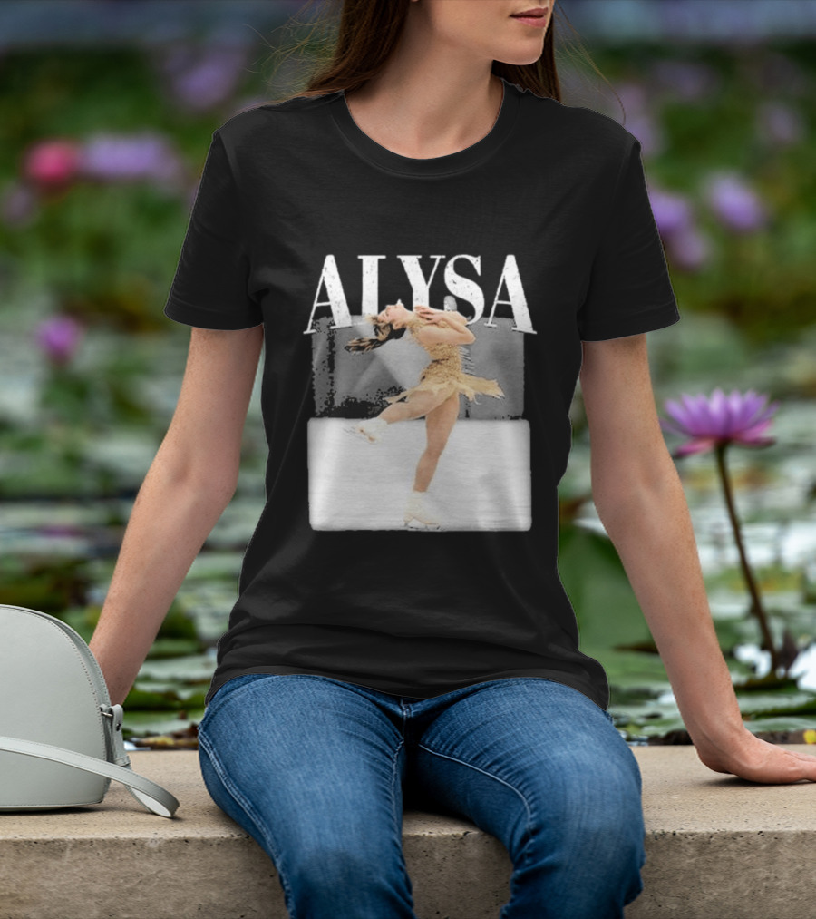 Alysa USA Skating Performance Frozen Moment T-Shirt