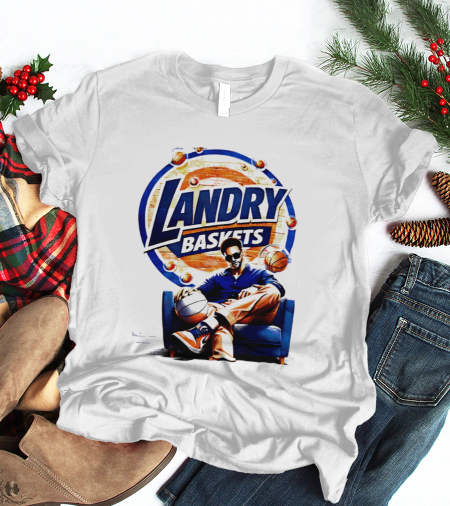 Landry Baskets Basketball Surreal Pop T-Shirt