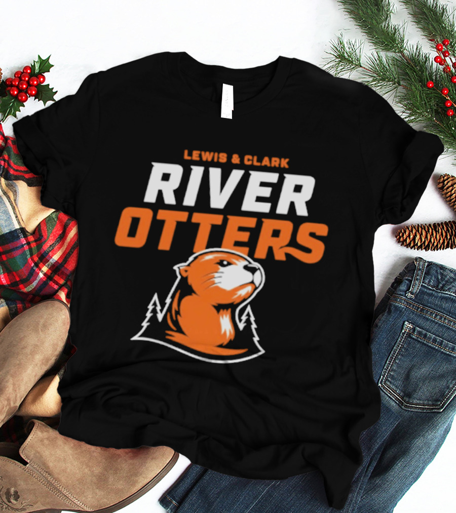 Lewis & Clark River Otters Team T-Shirt