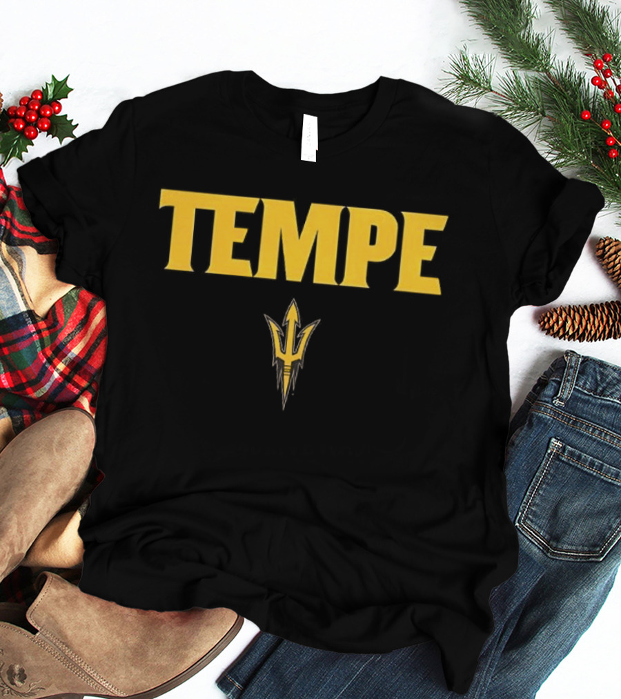 Tempe ASU Sun Devil Baseball Trident T-Shirt