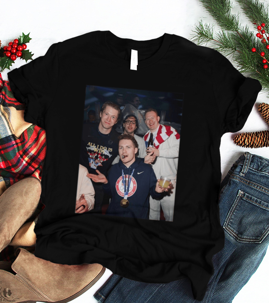 All I Do Is Win USA Men's Olympic Team Celebration T-Shirt