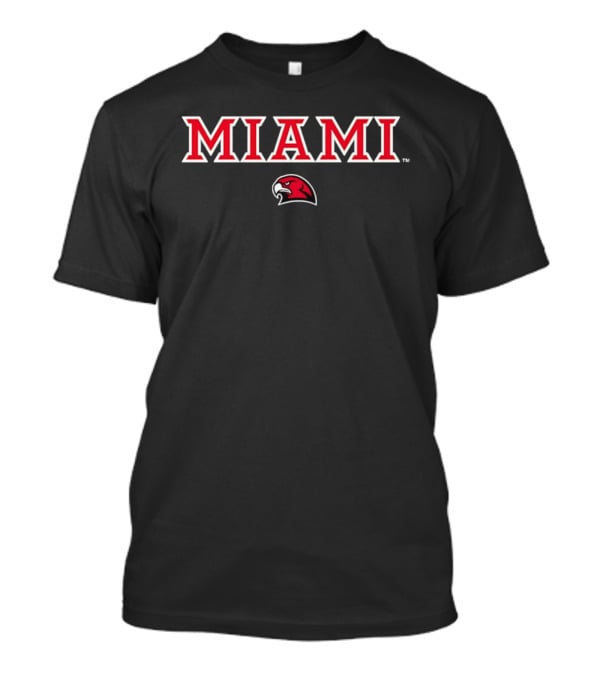 Miami RedHawks MIAMI Hawk Head Logo 2026 T-Shirt