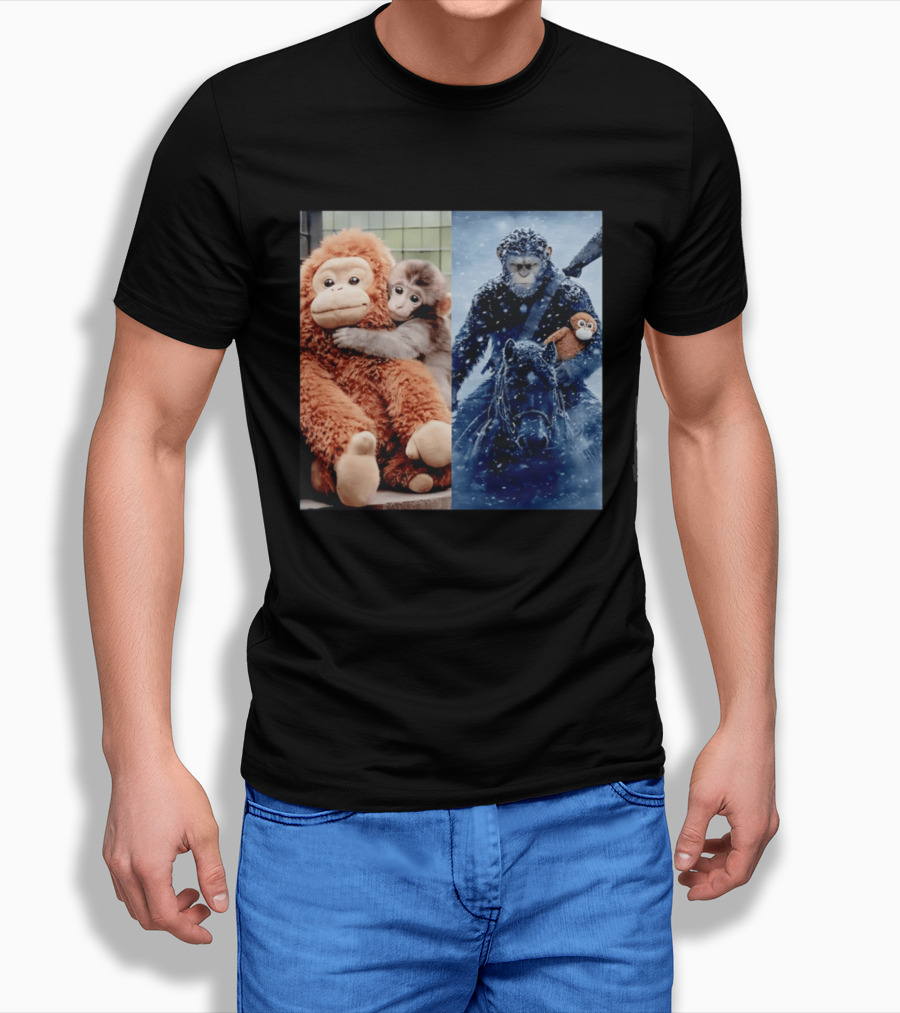 Punch Kun Monkey Evolution Young To Adult 2026 T-Shirt