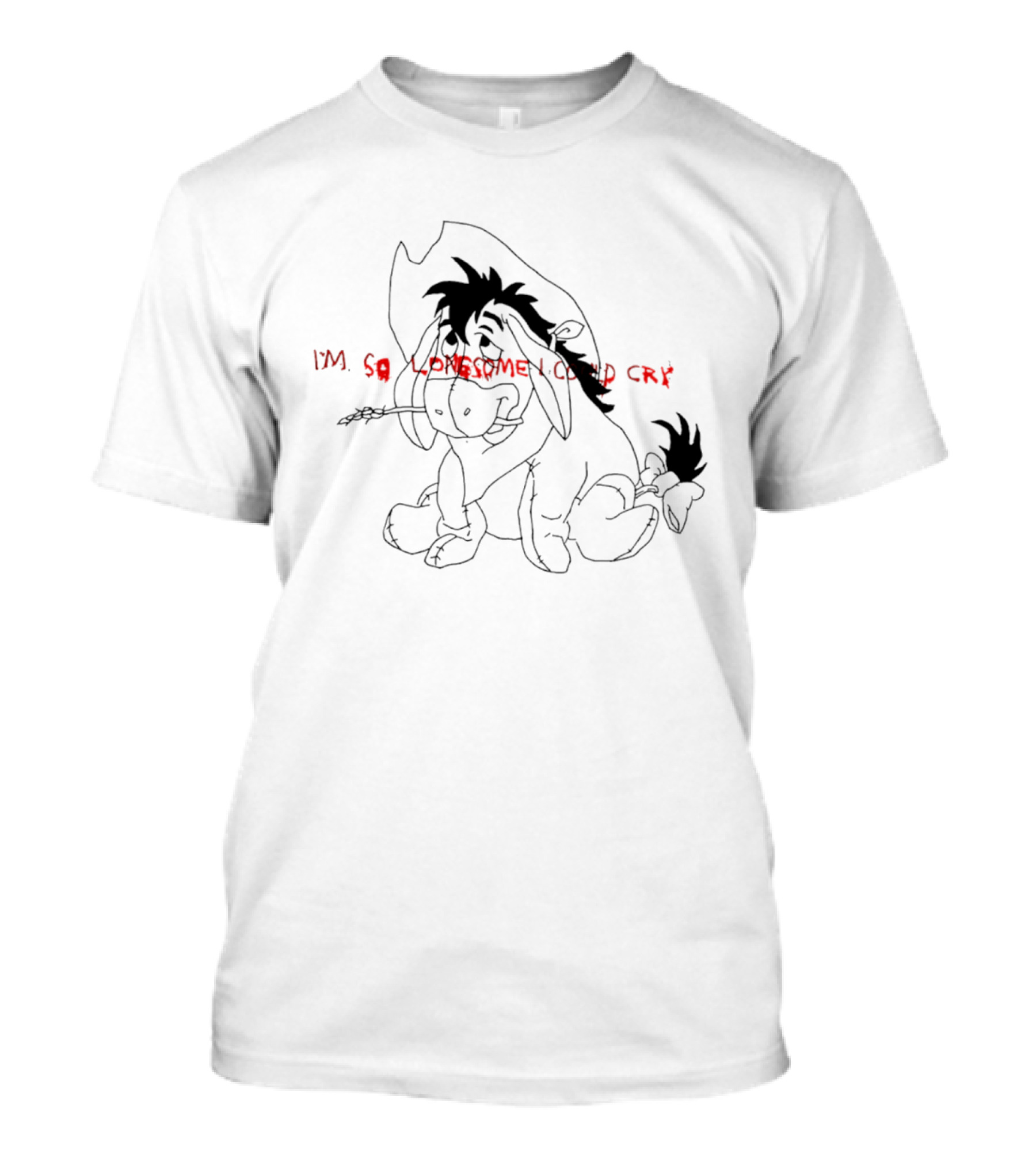 I'm So Lonesome I Could Cry Eeyore T-Shirt