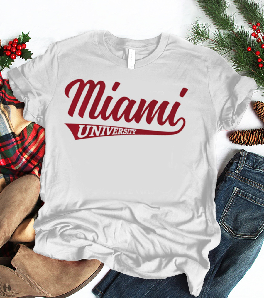 Miami University RedHawks Classic Script T-Shirt