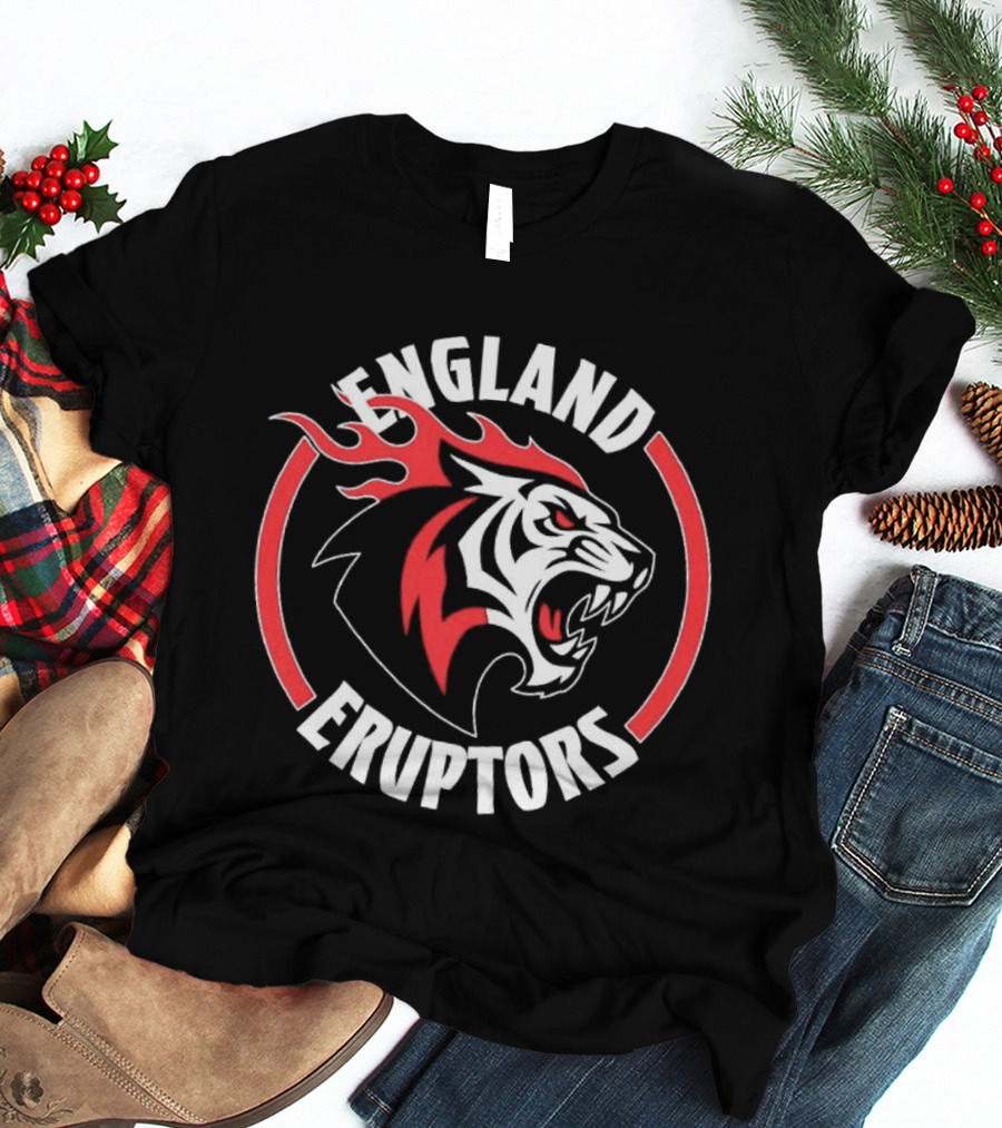 England Eruptors International Arena Football Lion T-Shirt