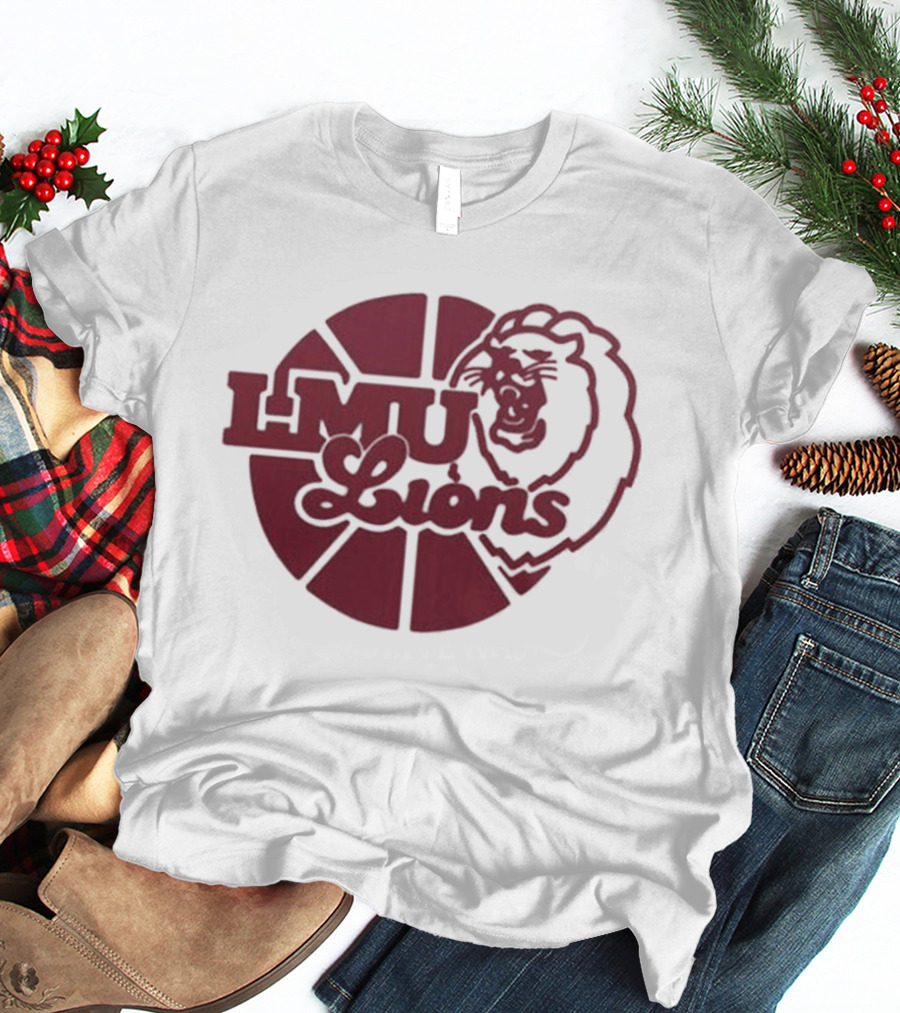 LMU Lions Basketball Throwback Night 2026 T-Shirt