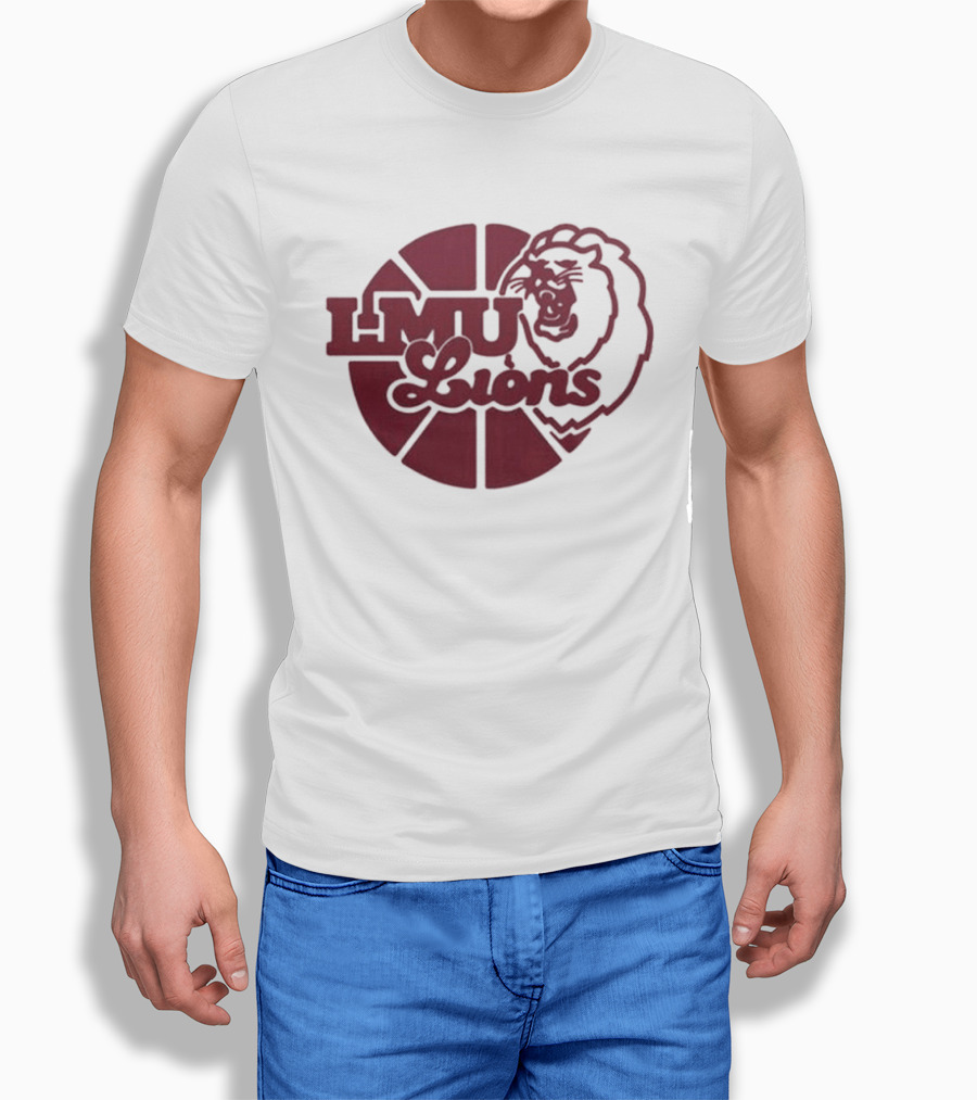 LMU Lions Basketball Throwback Night 2026 T-Shirt