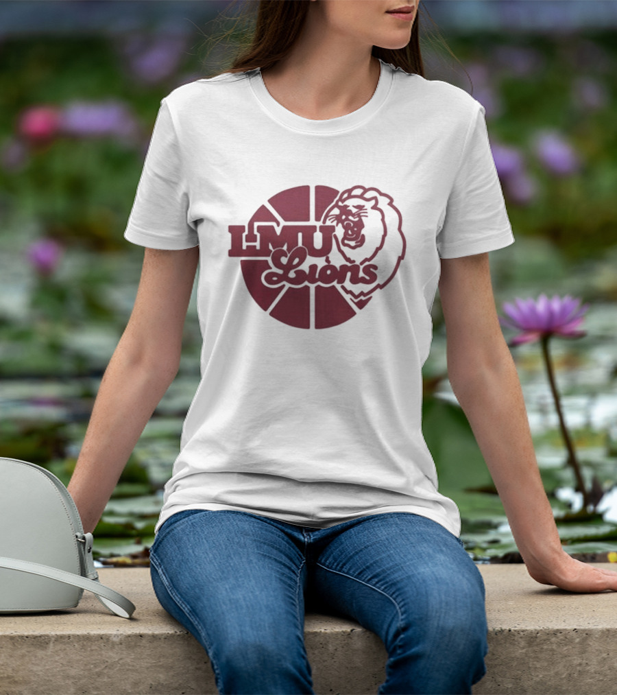 LMU Lions Basketball Throwback Night 2026 T-Shirt