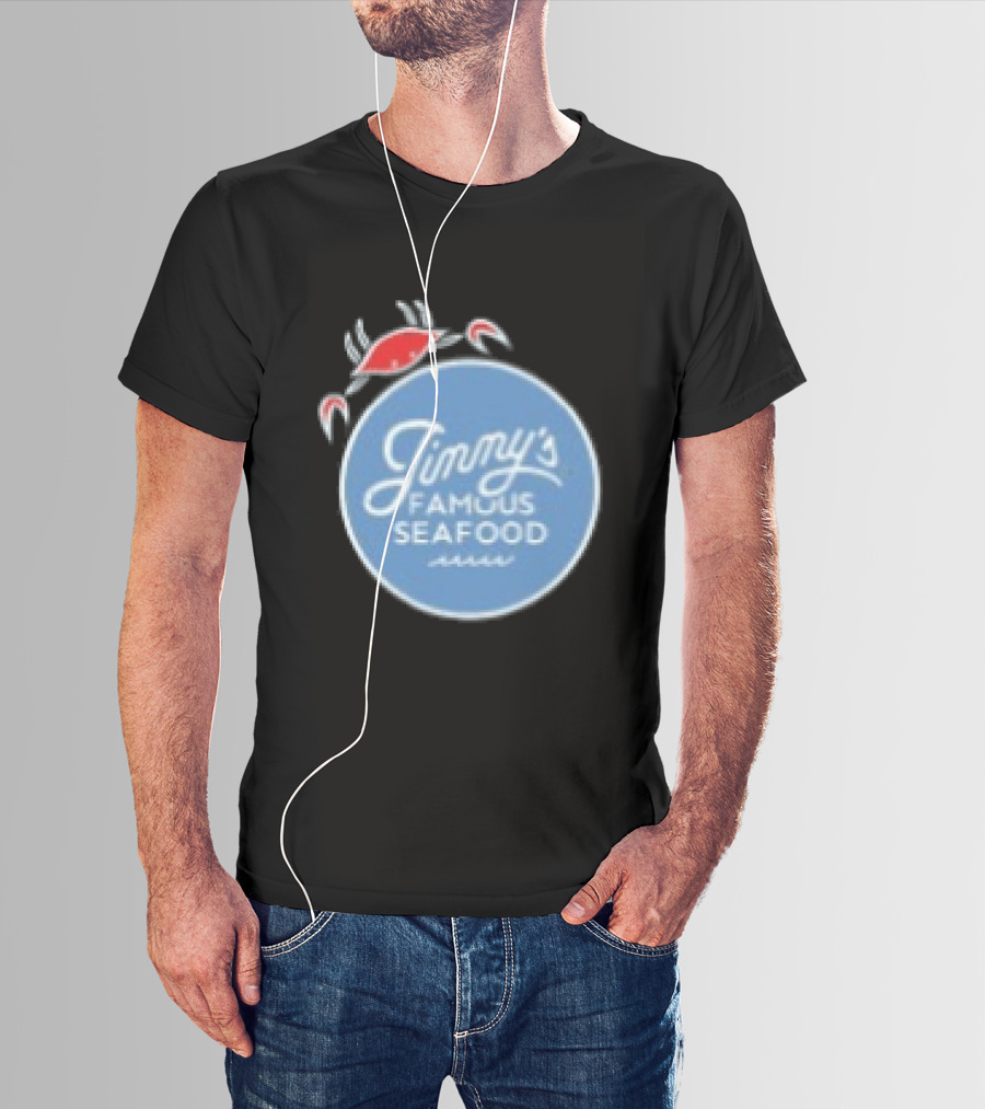 Jimmy's Famous Seafood Go Fuck Yourself Red Crab Circular Motif T-Shirt