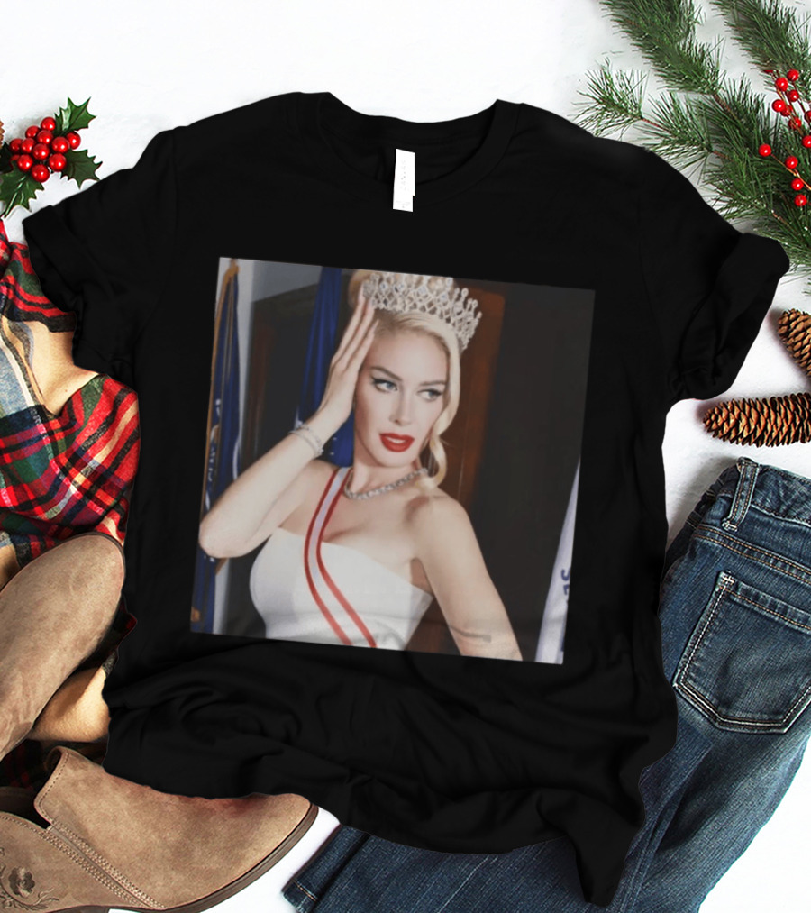 Heidi Montag Spencer Pratt Beauty Queen Crown Elegance T-Shirt