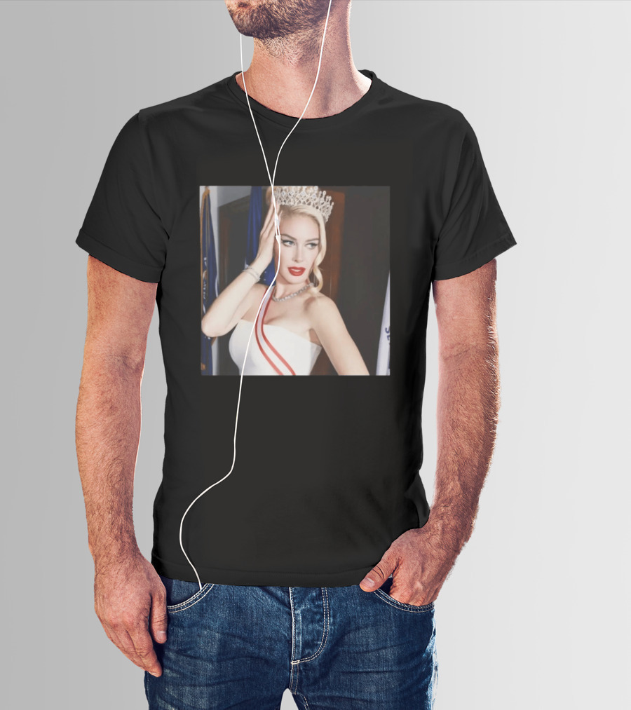 Heidi Montag Spencer Pratt Beauty Queen Crown Elegance T-Shirt