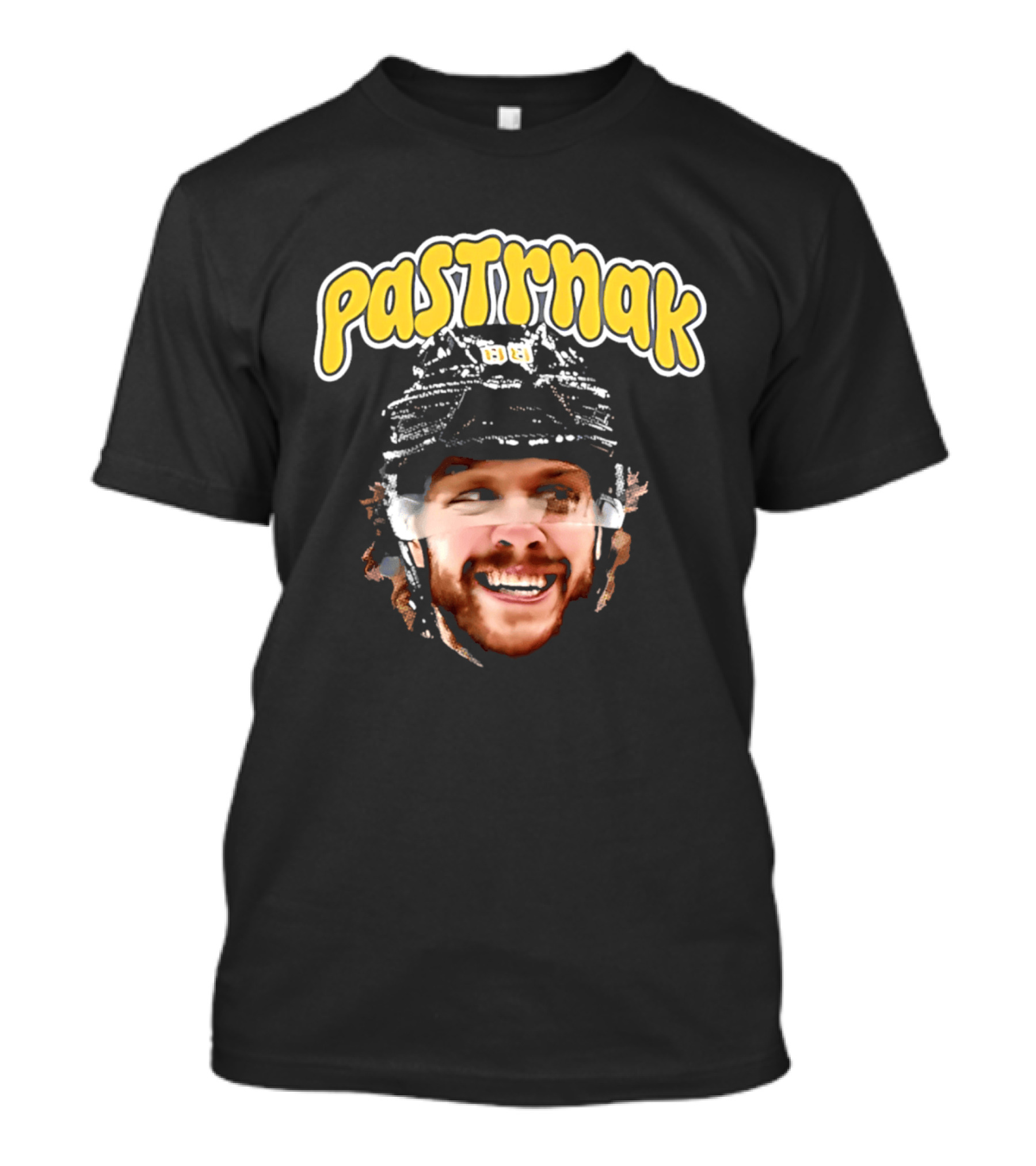 David Pastrnak Boston Bruins Big Head PASTRNAK T-Shirt