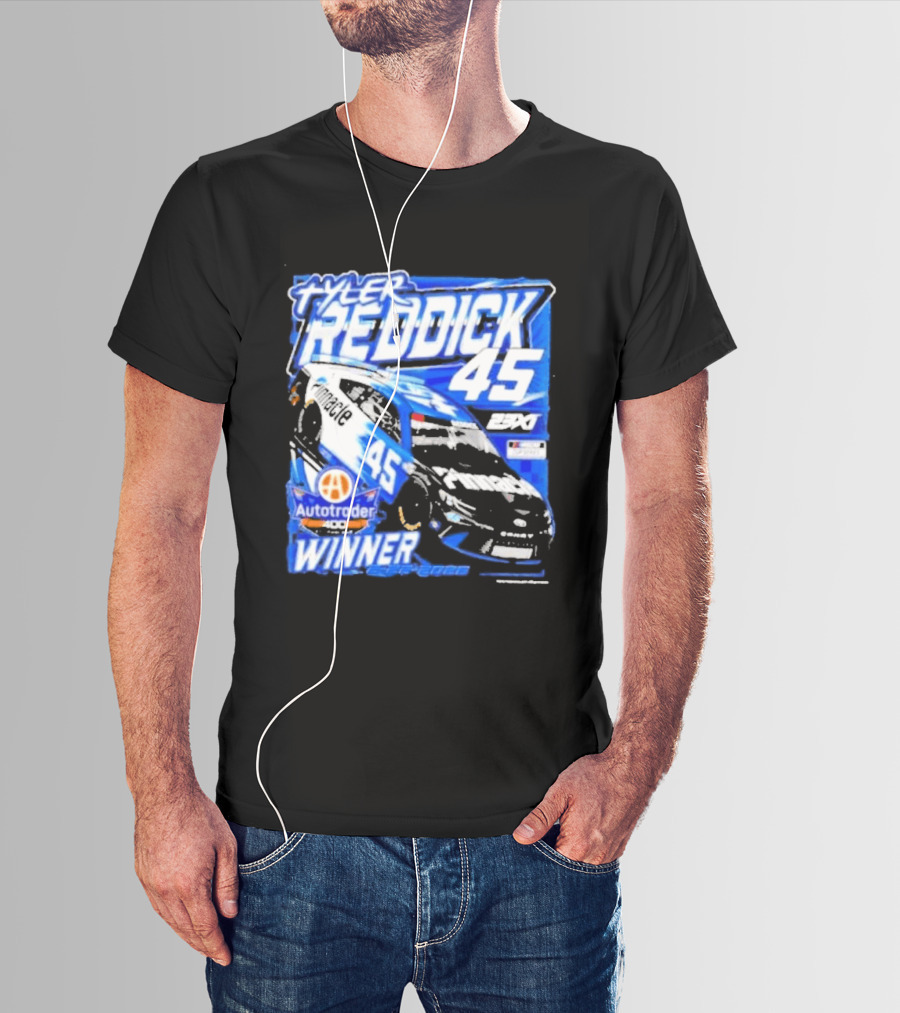 Tyler Reddick 45 Autotrader Winner Nascar Cup Series 2026 T-Shirt